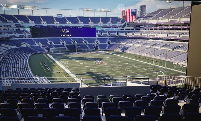 M&T Bank Stadium - Section 244 Seat View