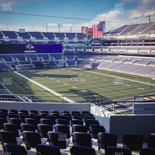 M&T Bank Stadium - Section 245 Seat View