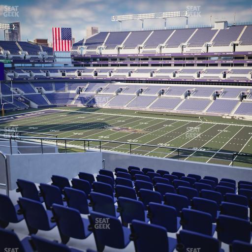 M&T Bank Stadium - Section 250 Seat View