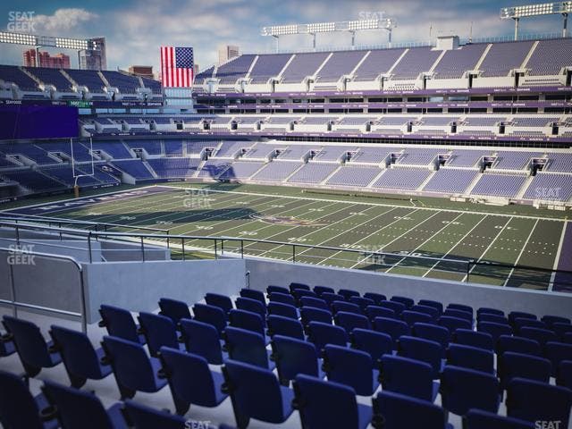 M&T Bank Stadium - Section 250 Seat View