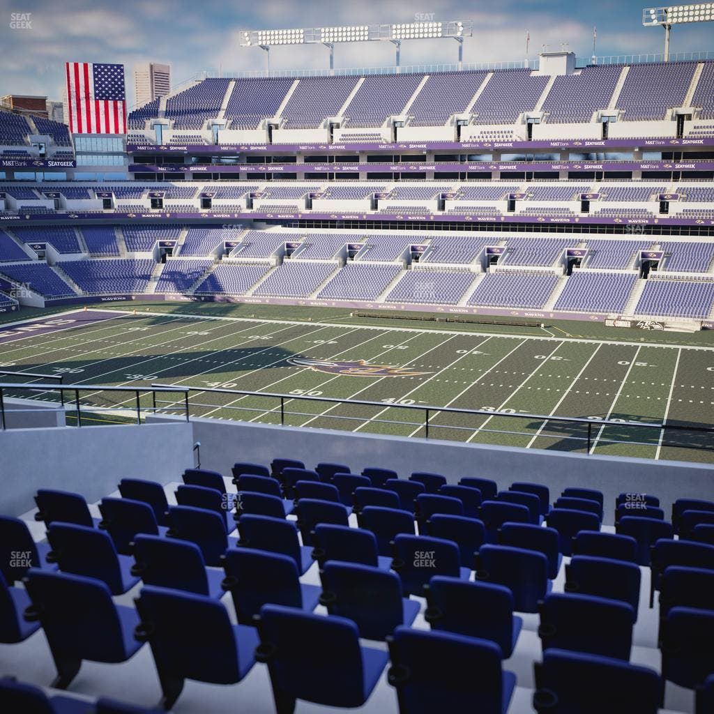 M&T Bank Stadium - Section 251 Seat View