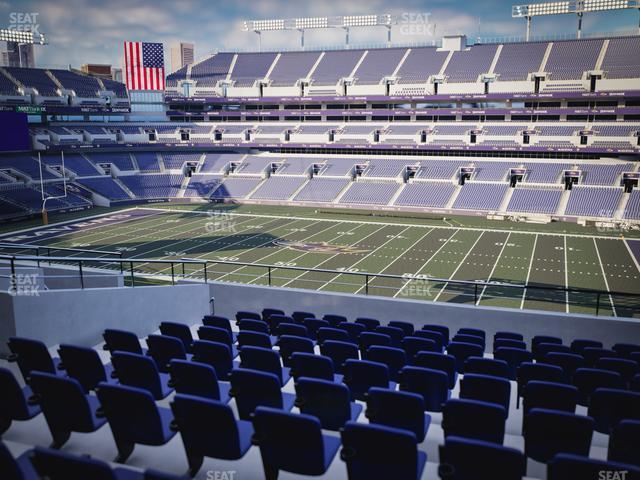 M&T Bank Stadium - Section 251 Seat View