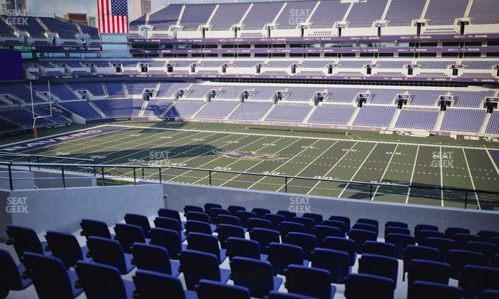 M&T Bank Stadium - Section 251 Seat View