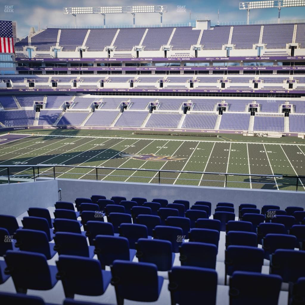 M&T Bank Stadium - Section 252 Seat View