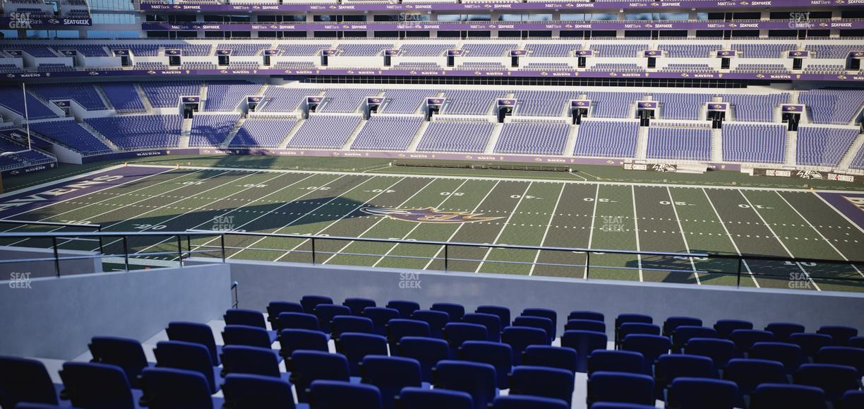 M&T Bank Stadium - Section 252 Seat View