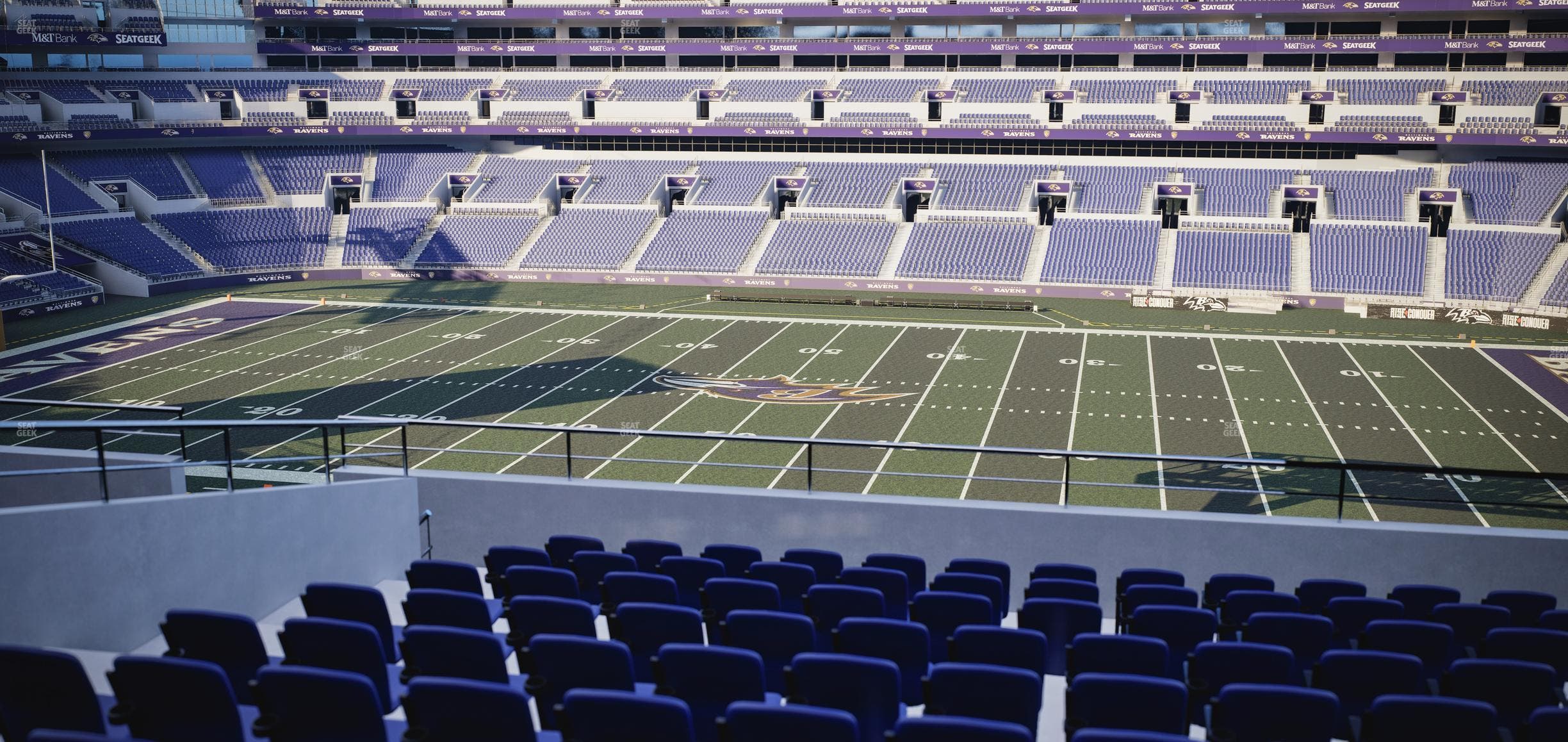 M&T Bank Stadium - Section 252 Seat View