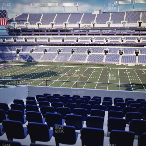M&T Bank Stadium - Section 252 Seat View