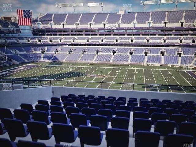 M&T Bank Stadium - Section 252 Seat View