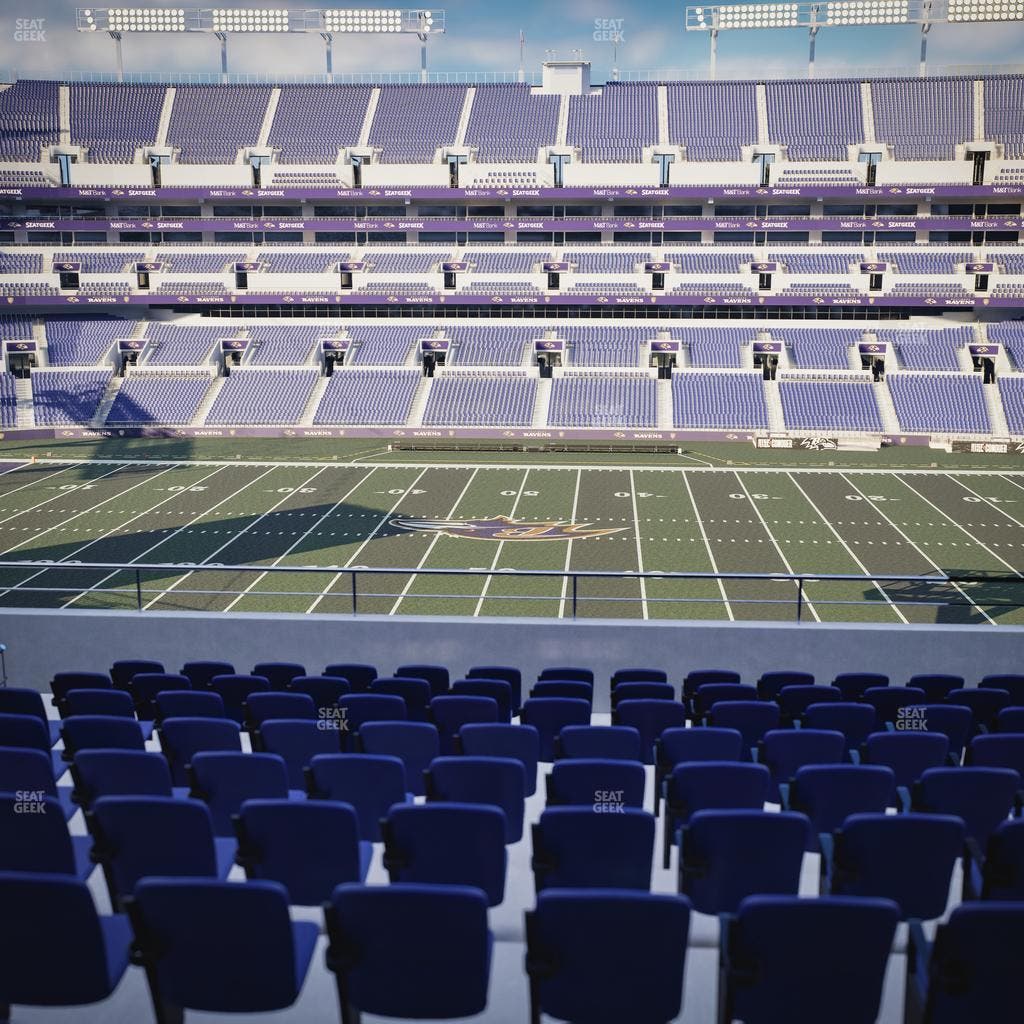 M&T Bank Stadium - Section 253 Seat View
