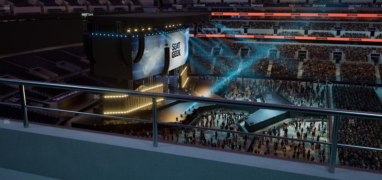 M&T Bank Stadium - Section 500 Seat View