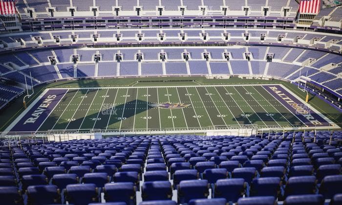 M&T Bank Stadium - Section 500 Seat View