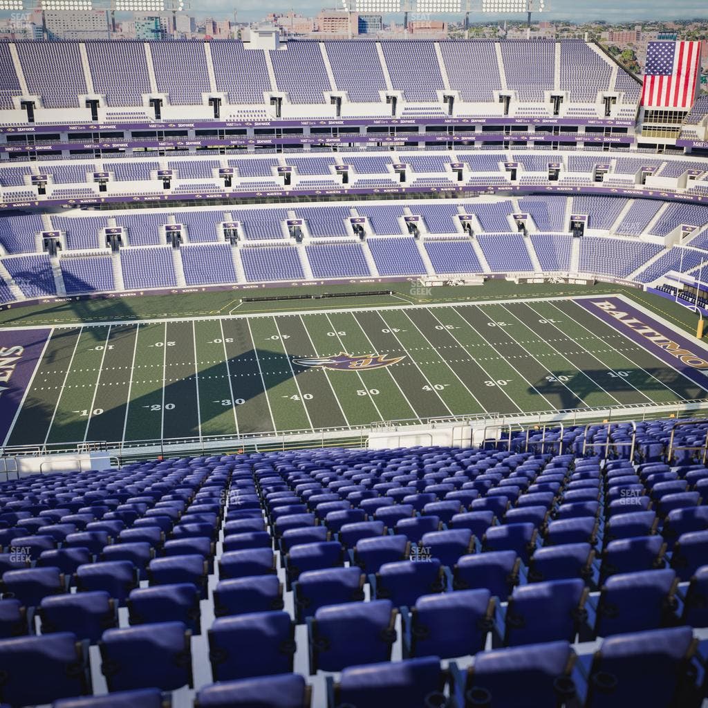 M&T Bank Stadium - Section 501 Seat View