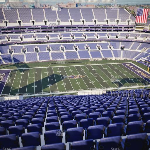 M&T Bank Stadium - Section 501 Seat View