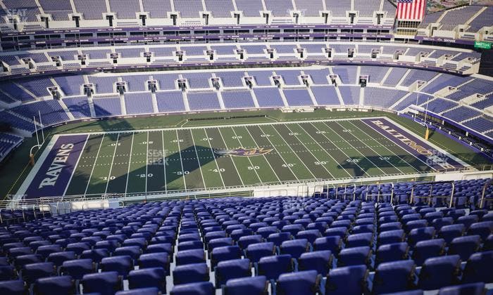 M&T Bank Stadium - Section 501 Seat View