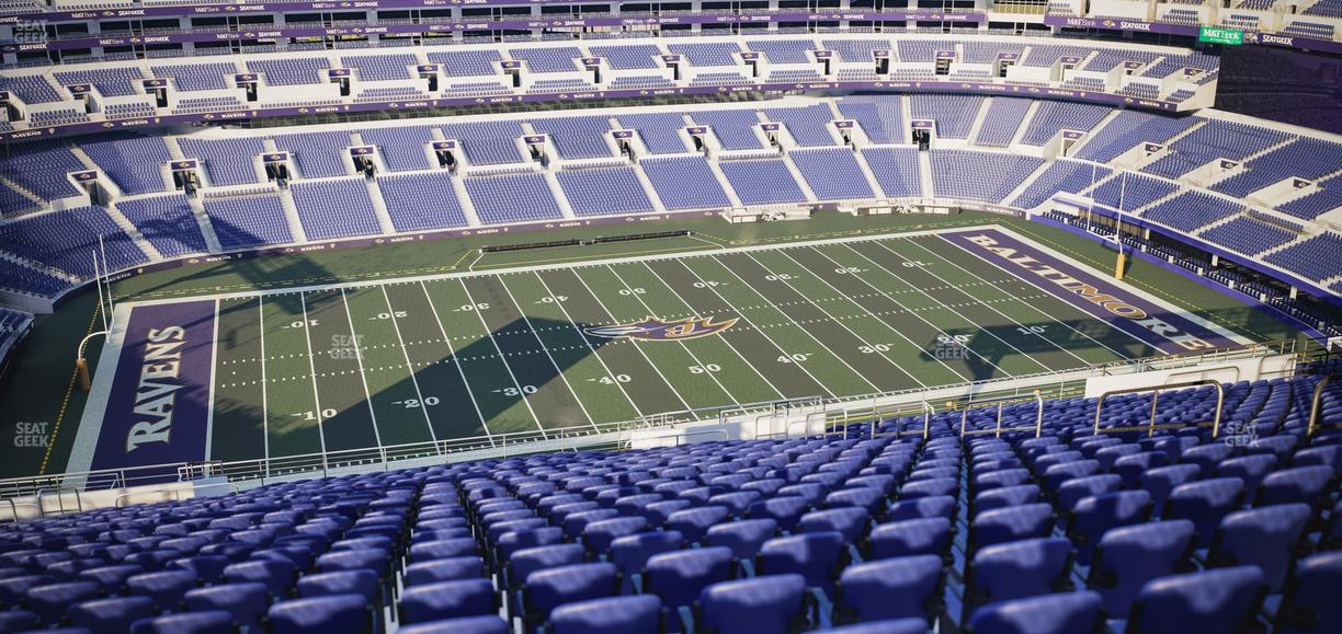 M&T Bank Stadium - Section 502 Seat View