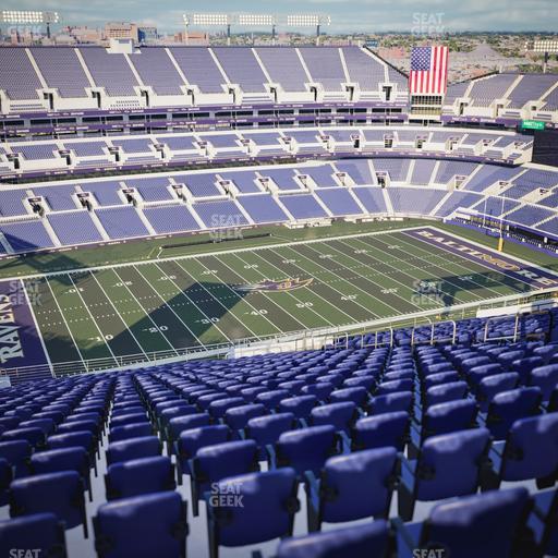 M&T Bank Stadium - Section 503 Seat View