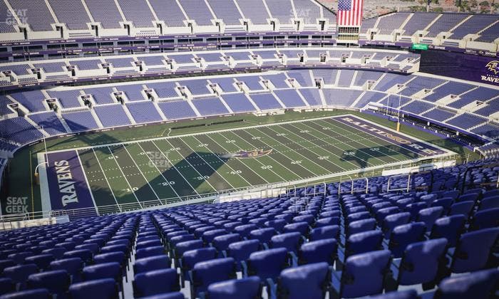 M&T Bank Stadium - Section 503 Seat View