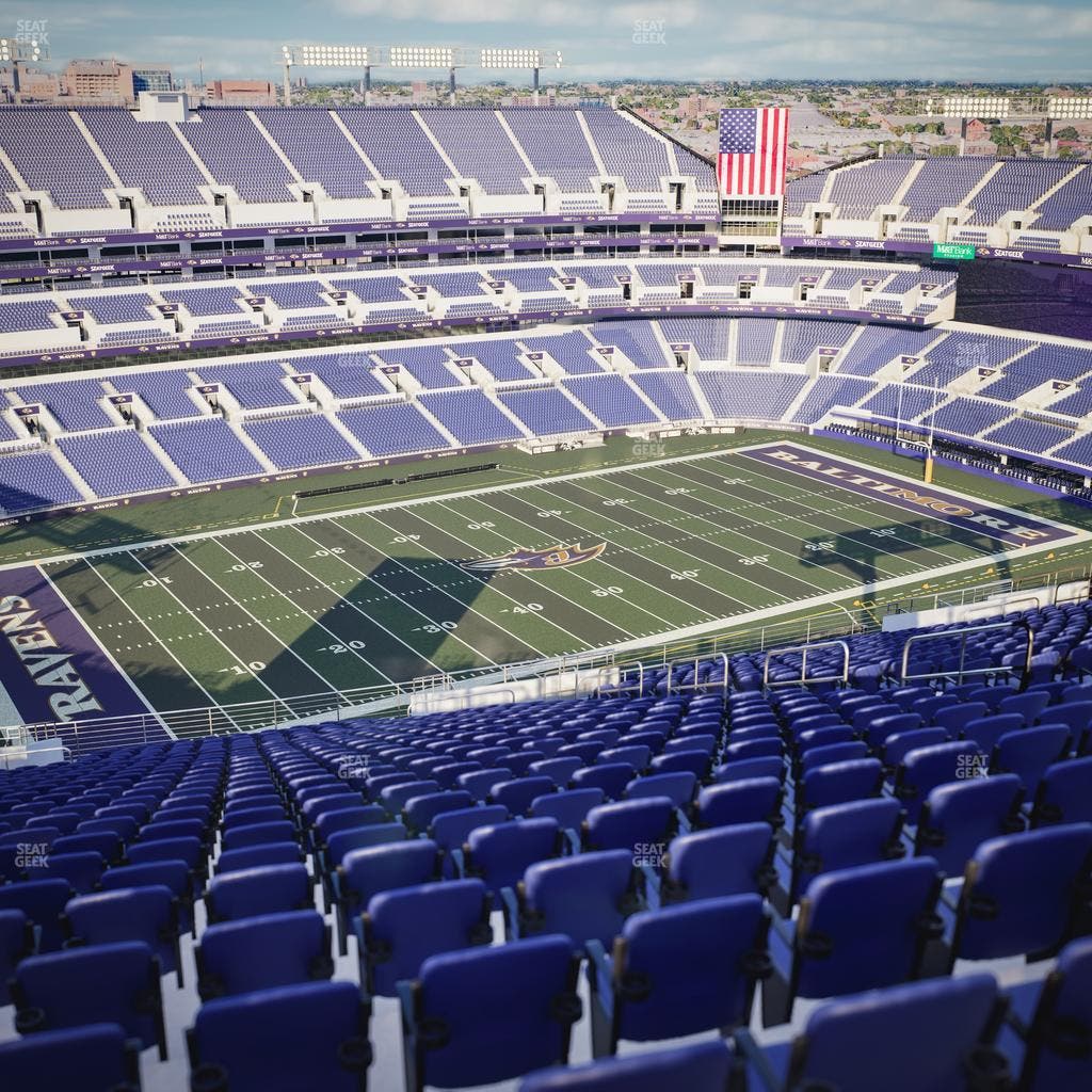 M&T Bank Stadium - Section 504 Seat View