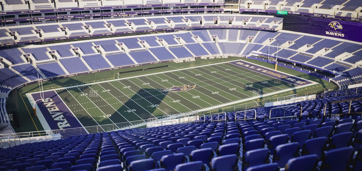 M&T Bank Stadium - Section 504 Seat View