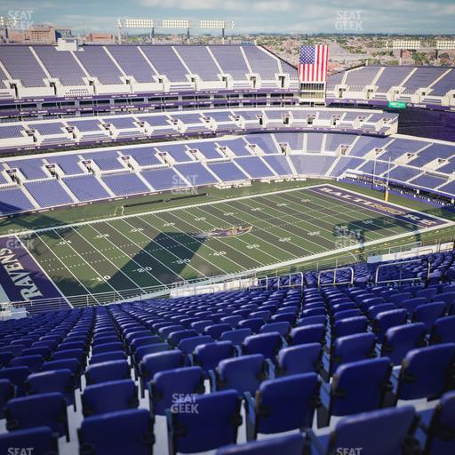 M&T Bank Stadium - Section 504 Seat View