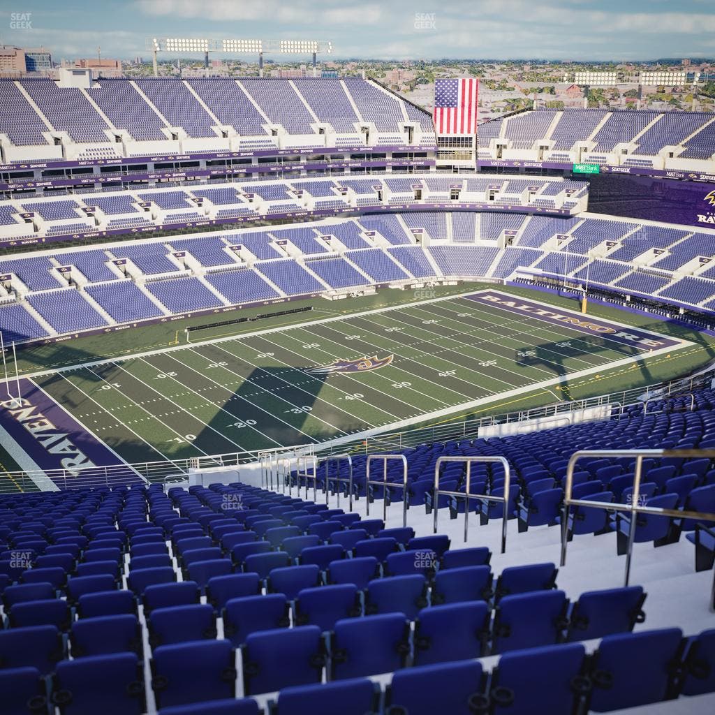 M&T Bank Stadium - Section 505 Seat View