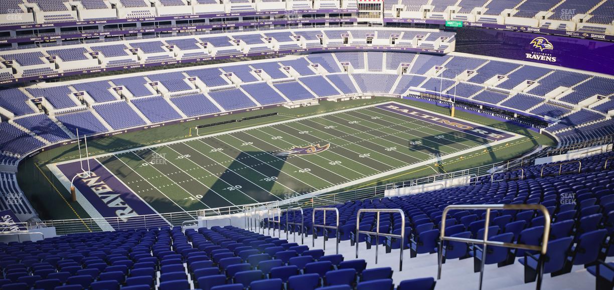 M&T Bank Stadium - Section 505 Seat View
