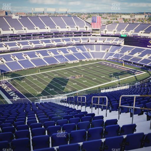 M&T Bank Stadium - Section 505 Seat View