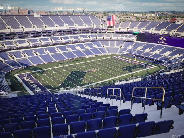 M&T Bank Stadium - Section 505 Seat View