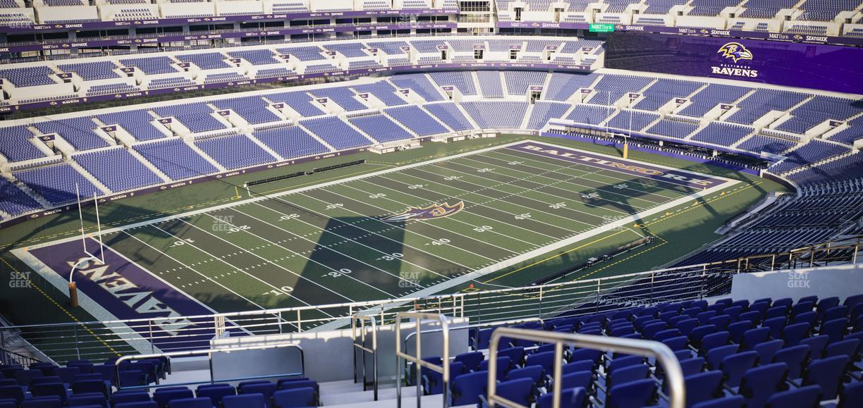 M&T Bank Stadium - Section 506 Seat View