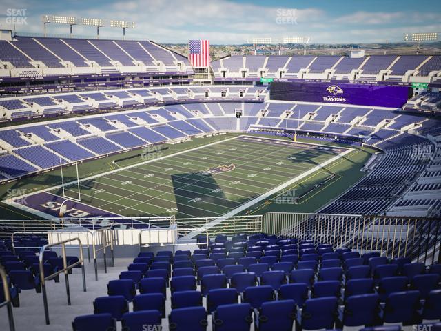 M&T Bank Stadium - Section 507 Seat View