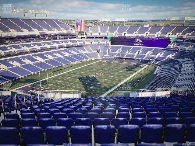 M&T Bank Stadium - Section 508 Seat View