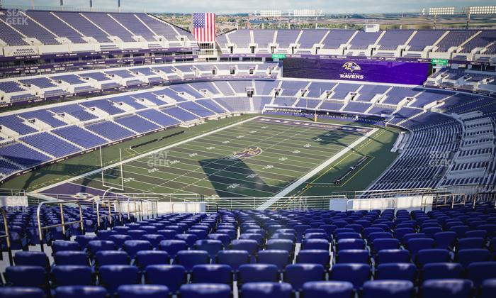 M&T Bank Stadium - Section 508 Seat View