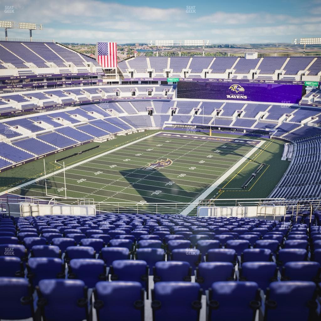 M&T Bank Stadium - Section 509 Seat View