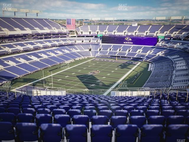 M&T Bank Stadium - Section 509 Seat View