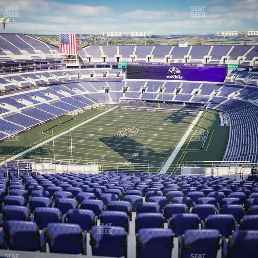 M&T Bank Stadium - Section 510 Seat View