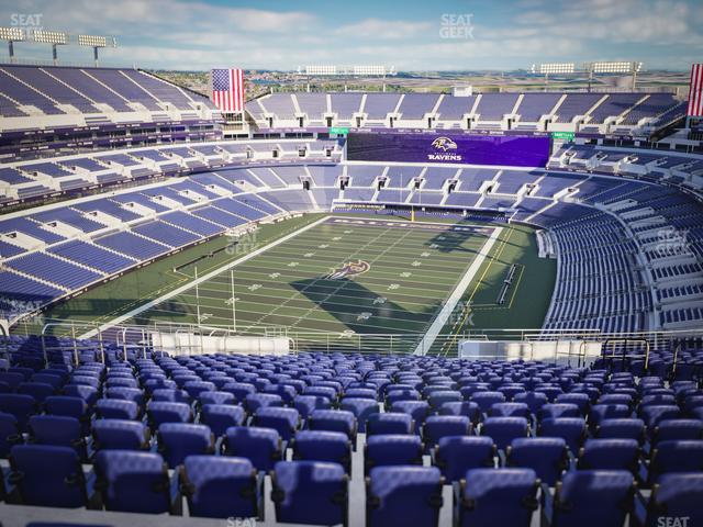 M&T Bank Stadium - Section 510 Seat View