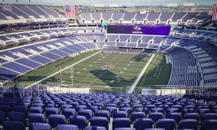 M&T Bank Stadium - Section 510 Seat View