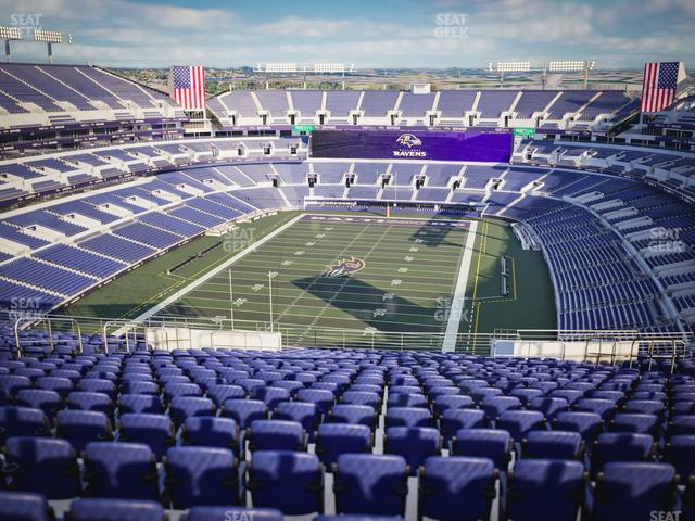 M&T Bank Stadium - Section 511 Seat View