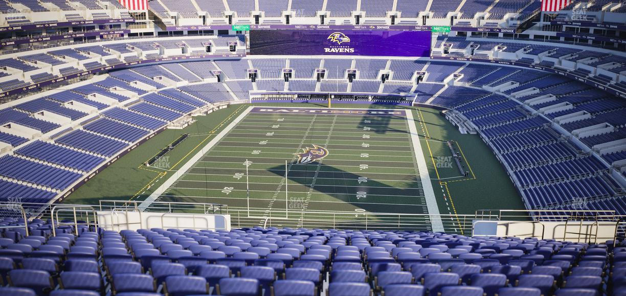 M&T Bank Stadium - Section 512 Seat View