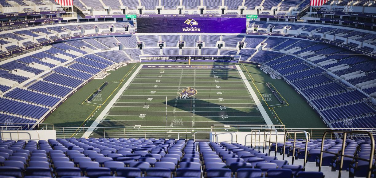M&T Bank Stadium - Section 513 Seat View
