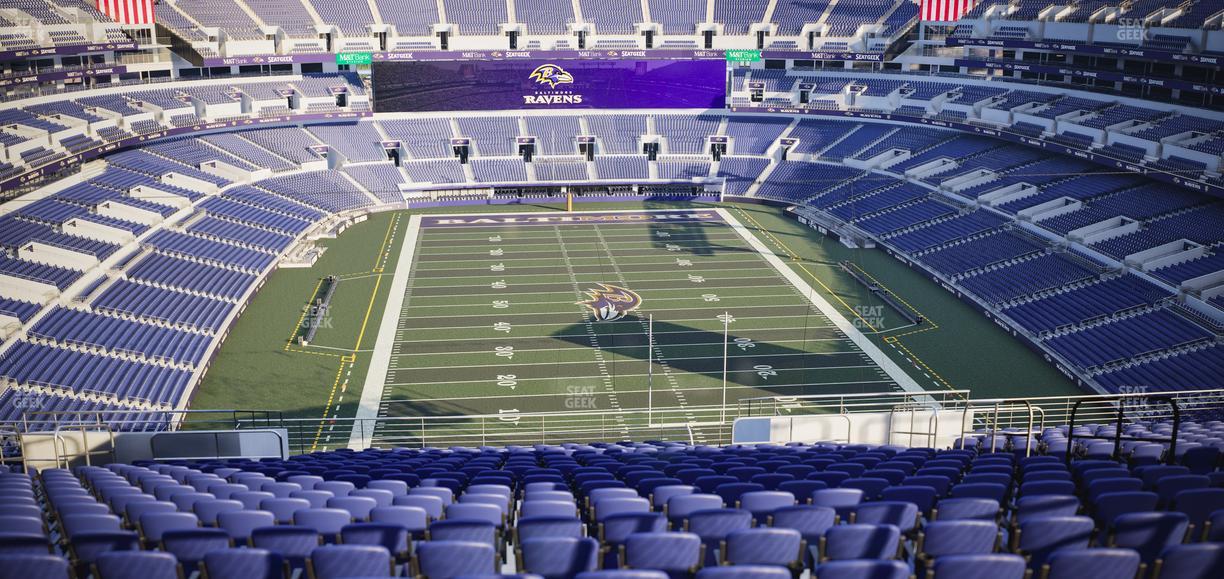 M&T Bank Stadium - Section 514 Seat View