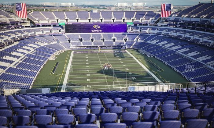 M&T Bank Stadium - Section 514 Seat View