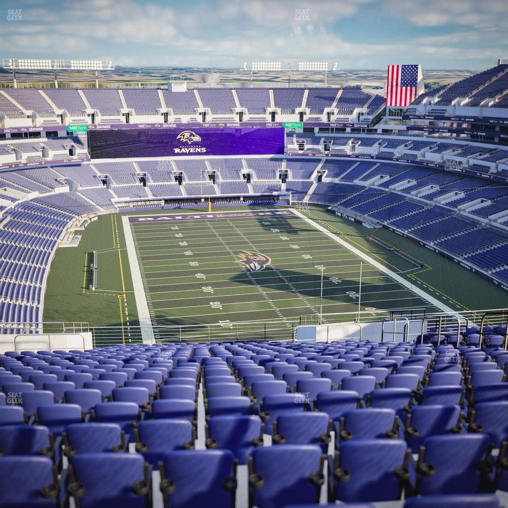M&T Bank Stadium - Section 515 Seat View
