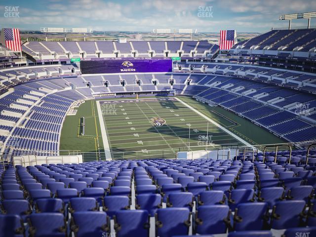 M&T Bank Stadium - Section 515 Seat View