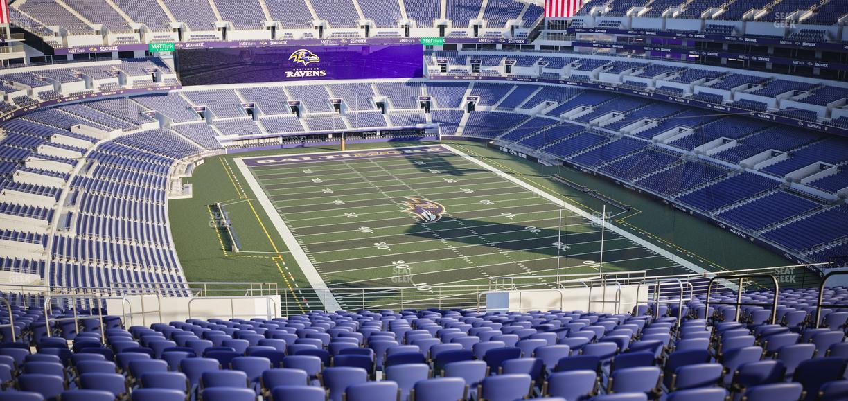 M&T Bank Stadium - Section 516 Seat View