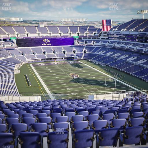 M&T Bank Stadium - Section 516 Seat View