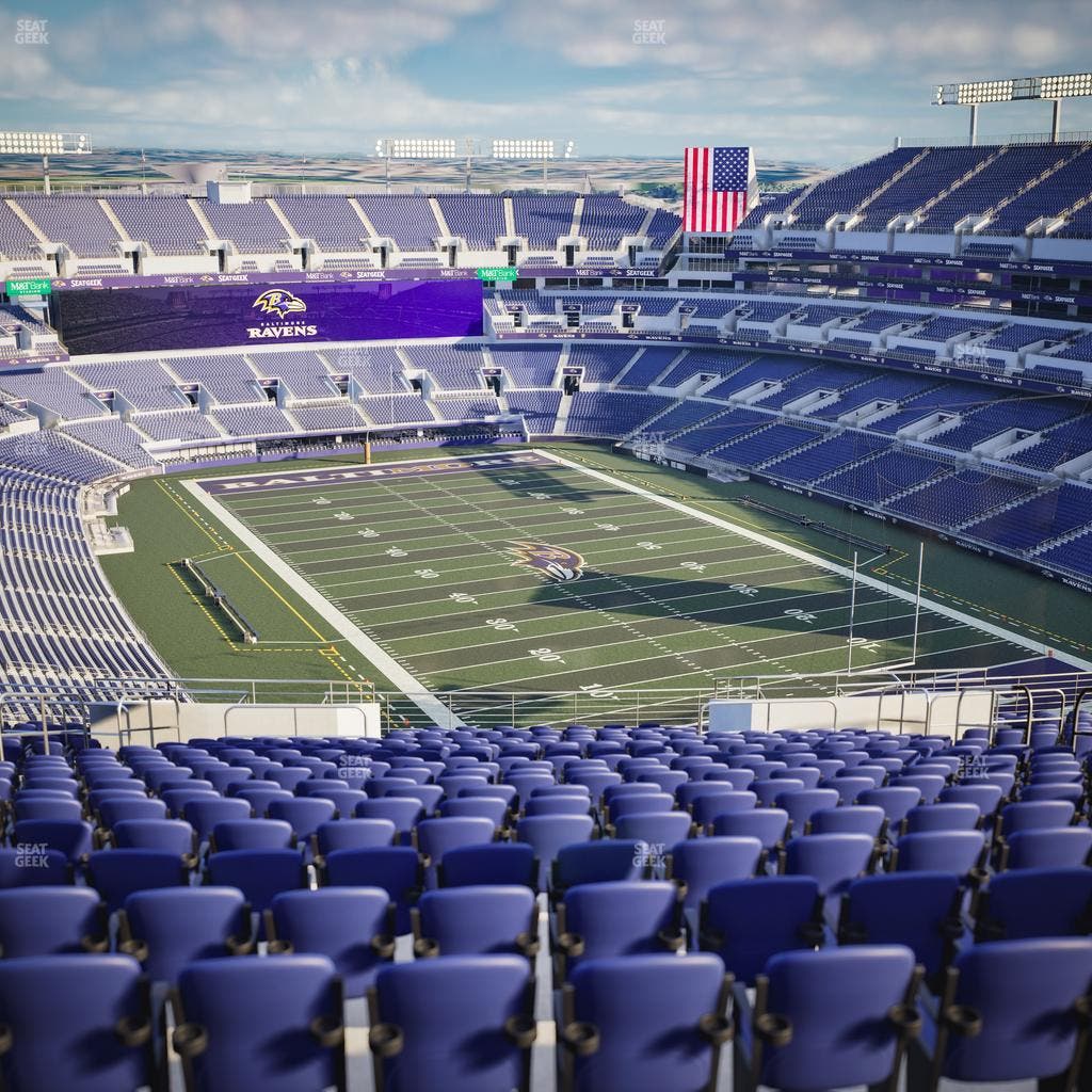 M&T Bank Stadium - Section 517 Seat View