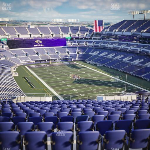 M&T Bank Stadium - Section 517 Seat View