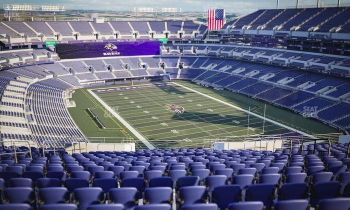 M&T Bank Stadium - Section 517 Seat View