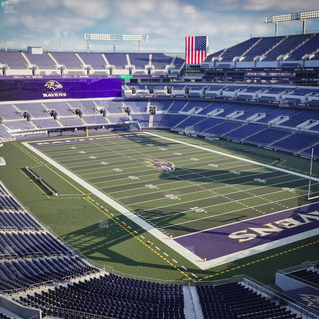 M&T Bank Stadium - Section 518 Seat View